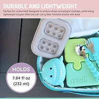 Melii Shark Snack Container for Toddlers and Kids