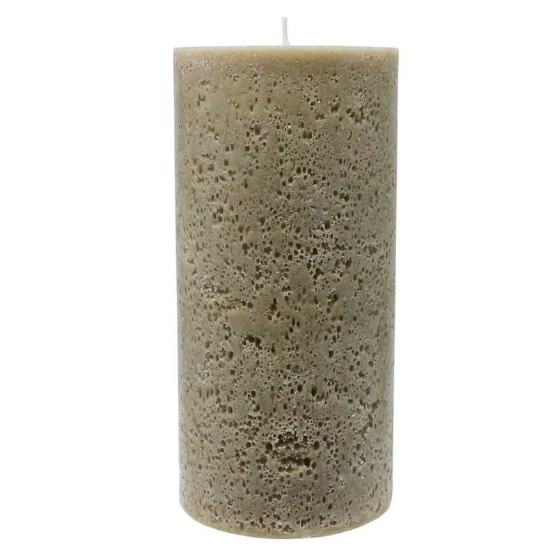 Hometrends 8" Caramel Latte Scented Pillar Candle
