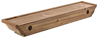 Kiera Grace Muskoka Fitz Wood Shelves - Oak Brown, 24", Set of 3