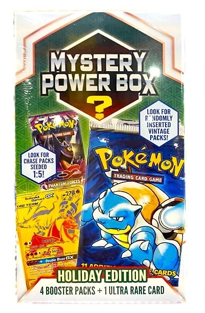 Pokemon Cards: Mystery Box 10 Holiday Edition