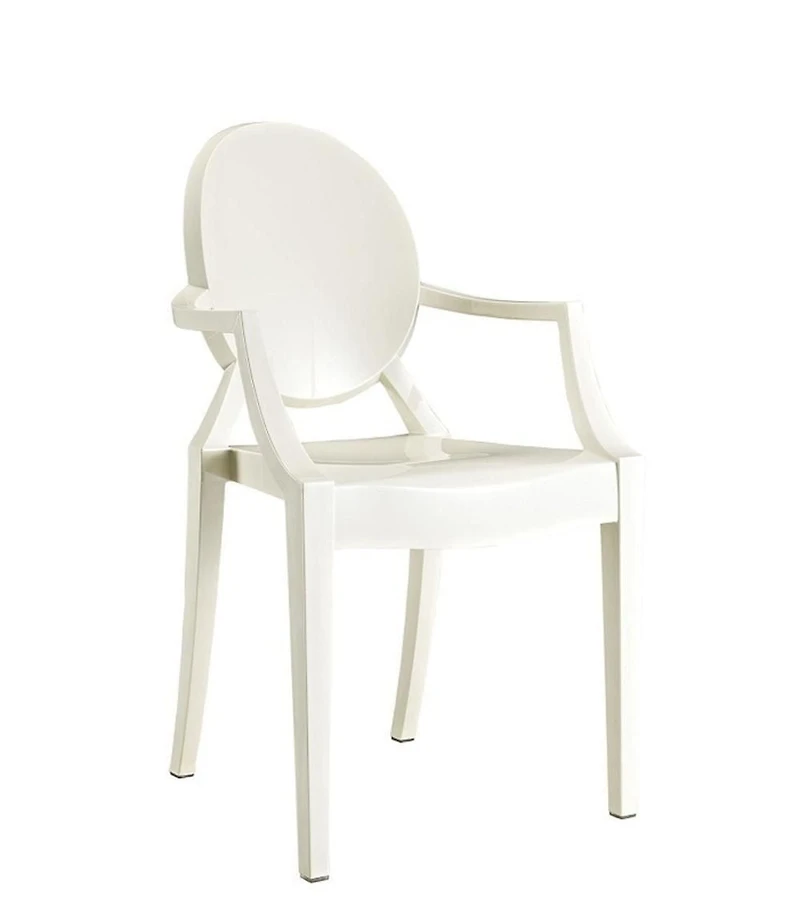 Heavenly Collection Plastique Blanc Fauteuil Chaise