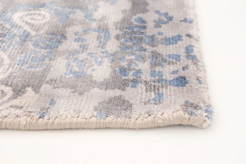 ECARPETGALLERY 4'11" x 7'11"  Contemporary Galleria Hand Loomed Area Rug for Living Room, Dining Room and Bedroom in Grey