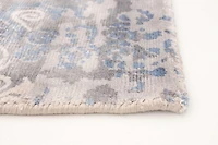 ECARPETGALLERY 4'11" x 7'11"  Contemporary Galleria Hand Loomed Area Rug for Living Room, Dining Room and Bedroom in Grey