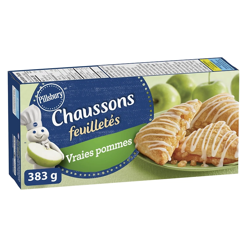 Pillsbury Flaky Turnovers Real Apple, 383 g