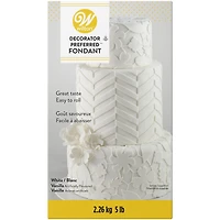 Wilton Fondant roulé prêt à l'emploi blanc, 5 lbs