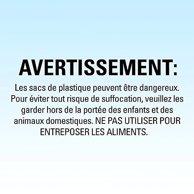 Hefty™ Lot de 30 sacs poubelle Strong Regular 75 litres noirs, EasyFlaps™, neutralisant les odeurs Arm & Hammer