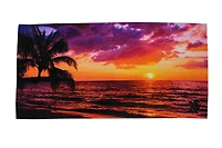 SERVIETTE DE PLAGE IMPRIMÉ SEAKEEPER - vue sur l’océan