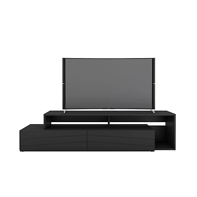Nexera Meuble audio-vidéo Tonik,72 po, Blanc