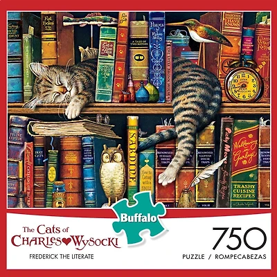 Buffalo Games Le puzzle Frederick the Literate en 1000 pièces