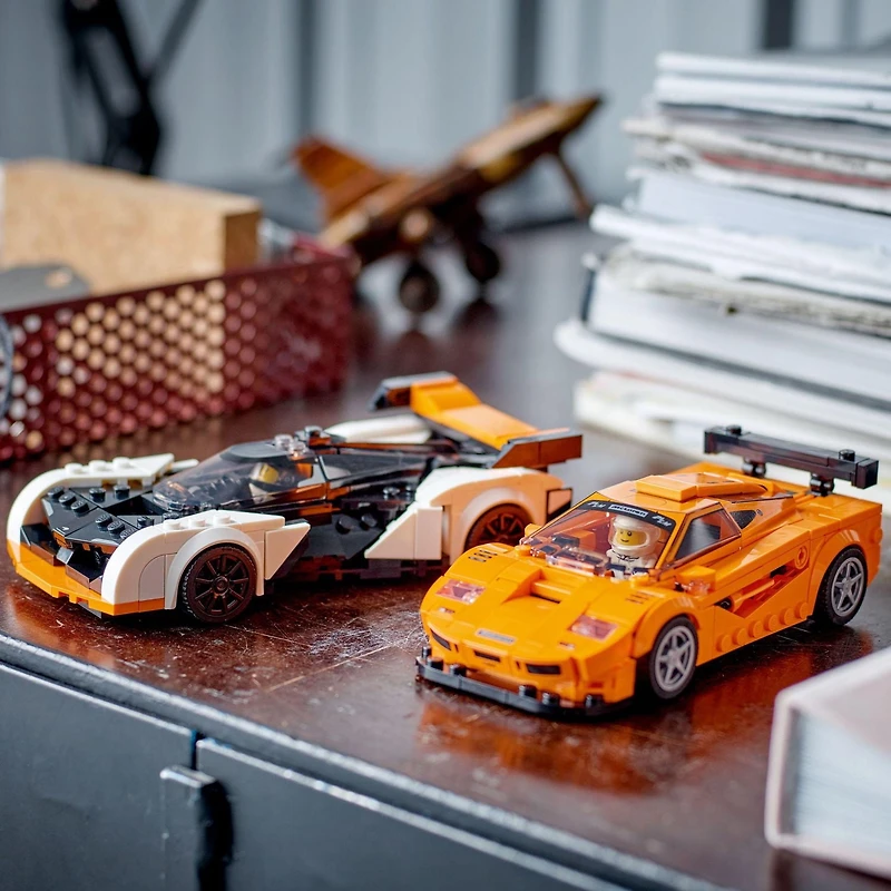 LEGO Speed Champions McLaren Solus GT et McLaren F1 LM 76918 Ensemble de construction (581 pièces) Comprend 581 pièces, 9+ ans