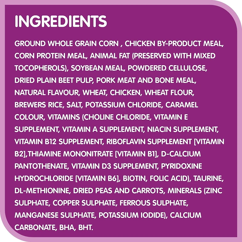 Whiskas Hairball Control with Real Chicken Dry Cat Food