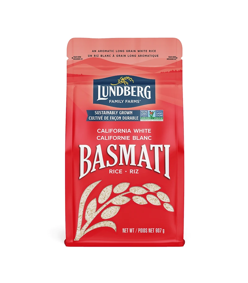 Lundberg Riz Blanc Basmati. 907g