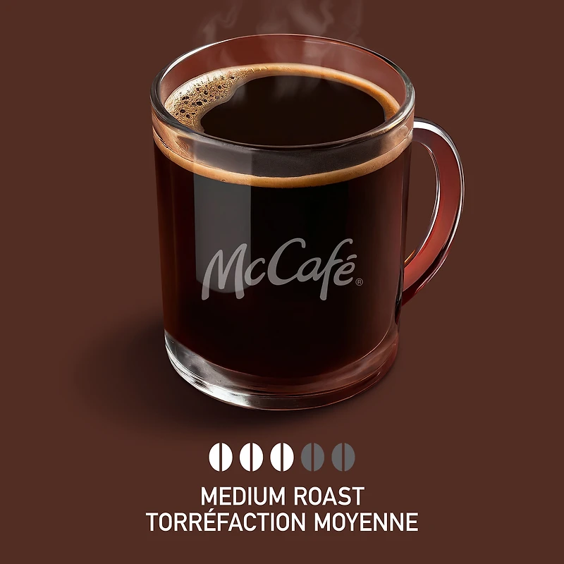 Capsules K-Cup de café de qualité supérieure aromatisé au Hazelnutl McCafé, torréfaction moyenne 10 unités