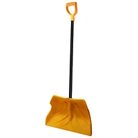 ERA Eclipse 24" Straight Shaft Scoop Shovel, Lightweight Snow Shovel, Yellow, 24” SCOOP SHOVEL