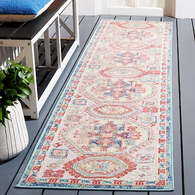 SAFAVIEH Cabana Clark Medallion Indoor/Outdoor Area Rug