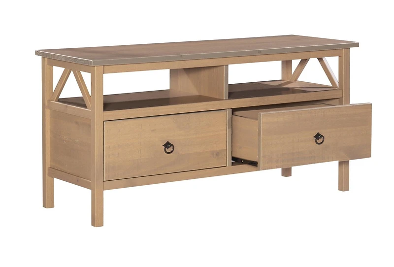 Edgewood Rustic Grey TV Stand