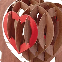 Hallmark Signature Paper Wonder Wood Pop Up Valentines Day Card, Anniversary Card, Romantic Birthday Card, Love Card (Love You)