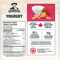 Quaker Barres tendres Yogourt Fraise