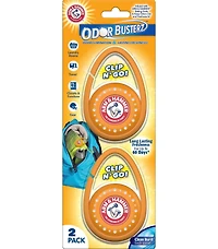 Arm & Hammer Clip N-Go Désodorisant Odor Busterz, Paquet de 2 Élimination des odeurs et fraîcheur
