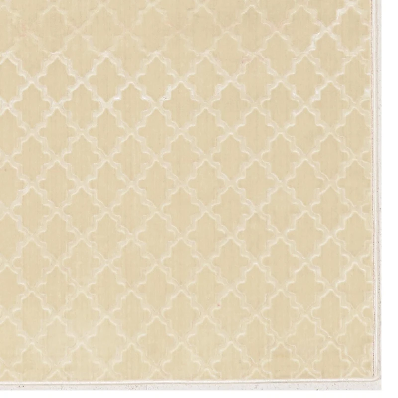 Evolution Trellis 5 ft. x 7 ft. 6 in. Area Rug, Ivory