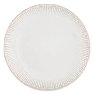 Better Homes & Gardens Sawyer Stoneware Cream Dinner Plate
