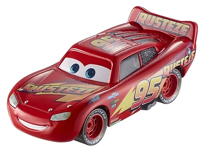 Disney and Pixar Cars Rust-eze Lightning McQueen 1:55 Scale Die-Cast Vehicles For Kids Ages 3+ Years