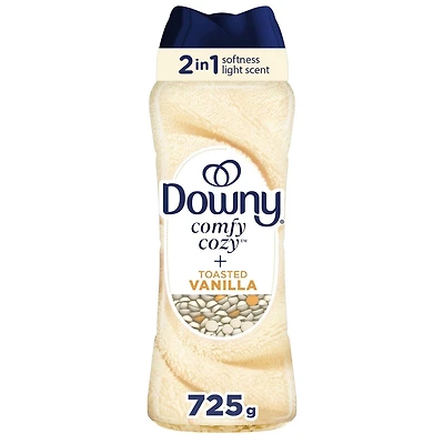 Perles de rehausseur de parfum pour lessive Downy Confort et bien-être, parfum Vanille chaude, Douceur et fraîcheur, 726 g (25,6 oz)