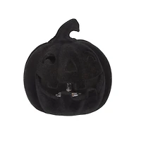 Citrouille noire sur le thème d’Halloween pour les décorations d’intérieur d’Halloween