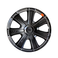 16 In VR Carbon Black Wheel Cover 4 pack