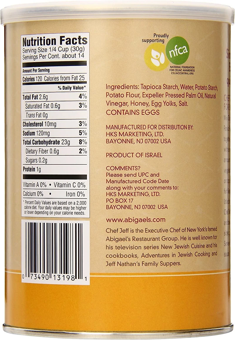 GF PANKO CRUMBS - FRENCH E-JEFF NATHAN JF PANKO CHAPELURE