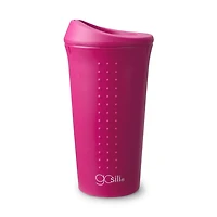 GoSili To-Go Tasse, 16oz. Rose vif
