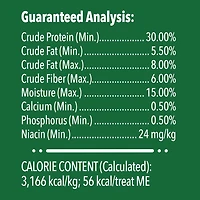 Gâteries dentaires naturelles pour chiens adultes Greenies Original PETIT format 5-45 Gâteries