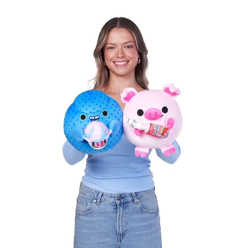 Snackles Licensed Series 3 8-inch Plush (ANNA) by ZURU, Plush with License Snack Brand Accessory