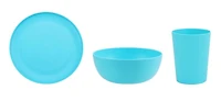 Mainstays Teal Plastic Bowl  6.75 Inch 1pc