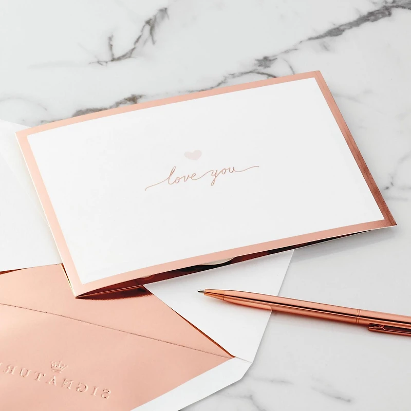 Hallmark Signature Paper Wonder Pop Up Love Card, Love You Hearts (Valentines Day Card, Anniversary Card or Birthday Card)