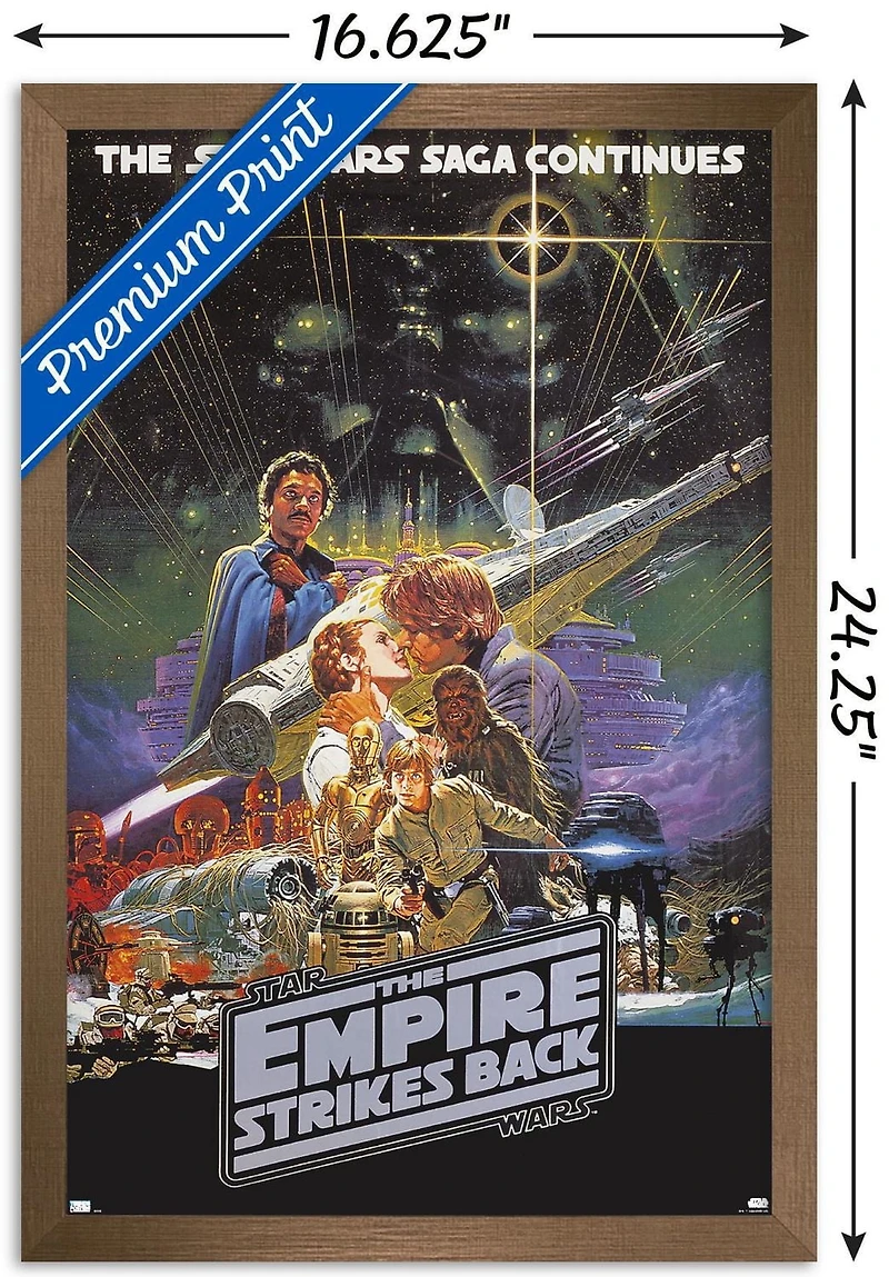 Star Wars: The Empire Strikes Back - Kiss One Sheet Wall Poster