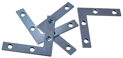Hardware Essentials 2" Zinc Flat Corner Brace, 2" Zinc plated