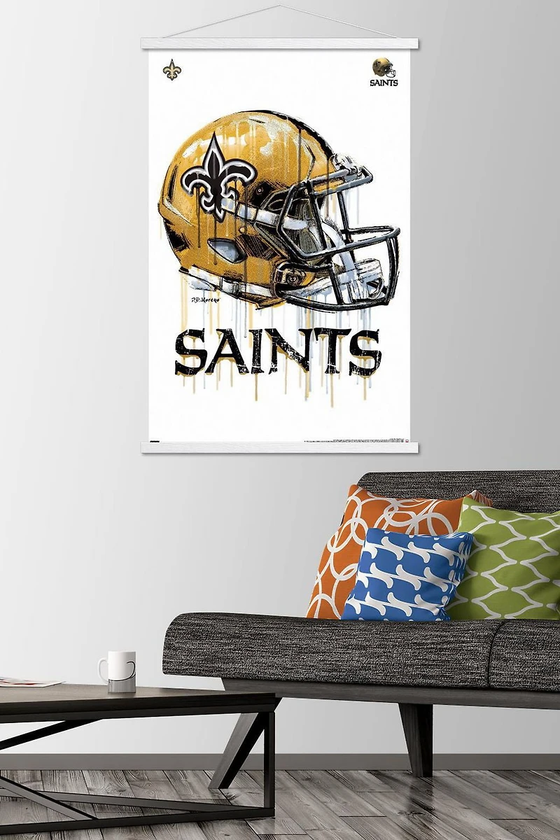 NFL New Orleans Saints - Casque anti-goutte 20