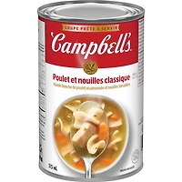 Campbell's® Soupe Prête à Servir au Poulet et aux Nouilles Classique, Stable à la Température Ambiante