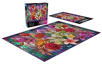 Buffalo Games - Vivid Collection - Window Lilies - 1000 Piece Jigsaw Puzzle