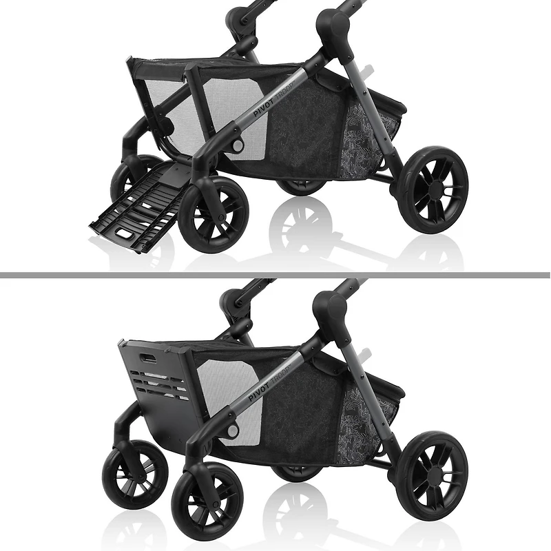 Evenflo Pivot Troop Child and Pet Modular Travel System (0-5 Years)