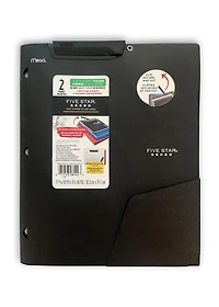 Five Star® Clip ‘N Store  Poly Folder