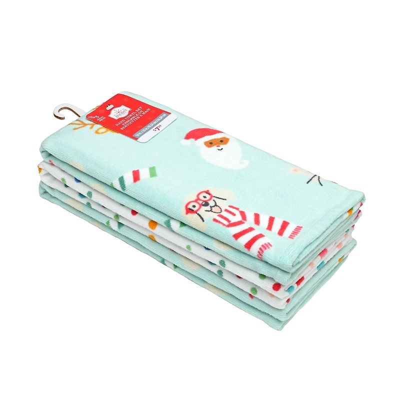 Holiday Time Essuie-mains 3PK