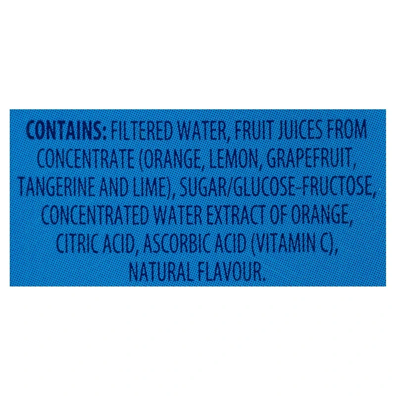 Deli-Cinq d'agrumes, 200 ml, paquet de 8 200 x ml