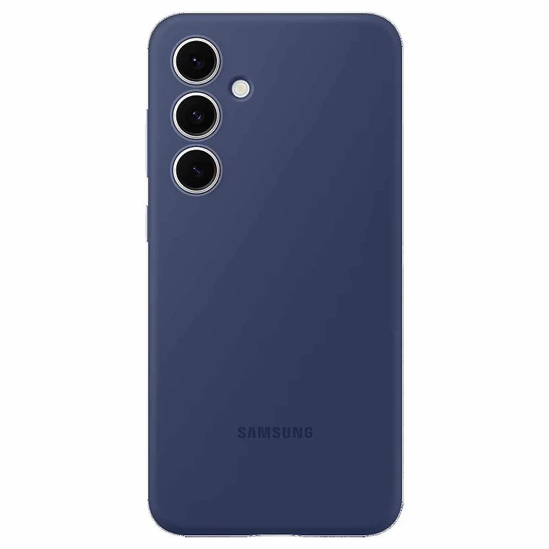 Samsung Étui en Silicone Bleu pour Samsung Galaxy S24 FE ÉtSilicBlSamGalS24FE