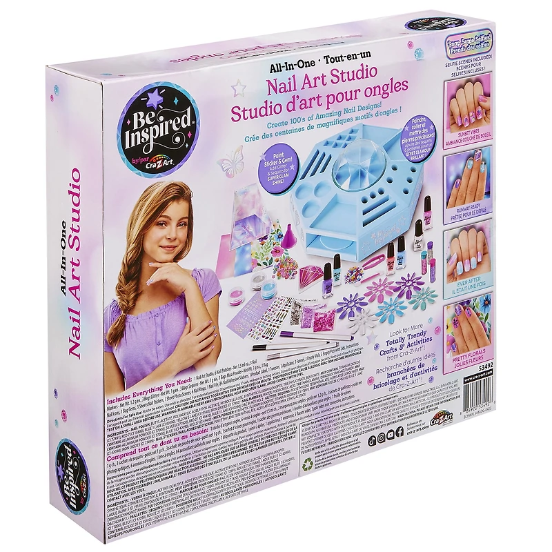 Be Inspired All in One Nail Art Studio Exclusive to Walmart