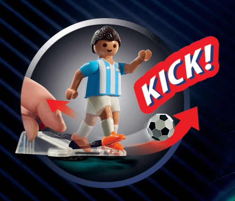 Playmobil Soccer Player - Argentina