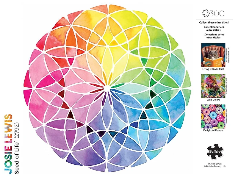 Buffalo Games - Le puzzle Josie Lewis - Seed of Life - en 300 pièces