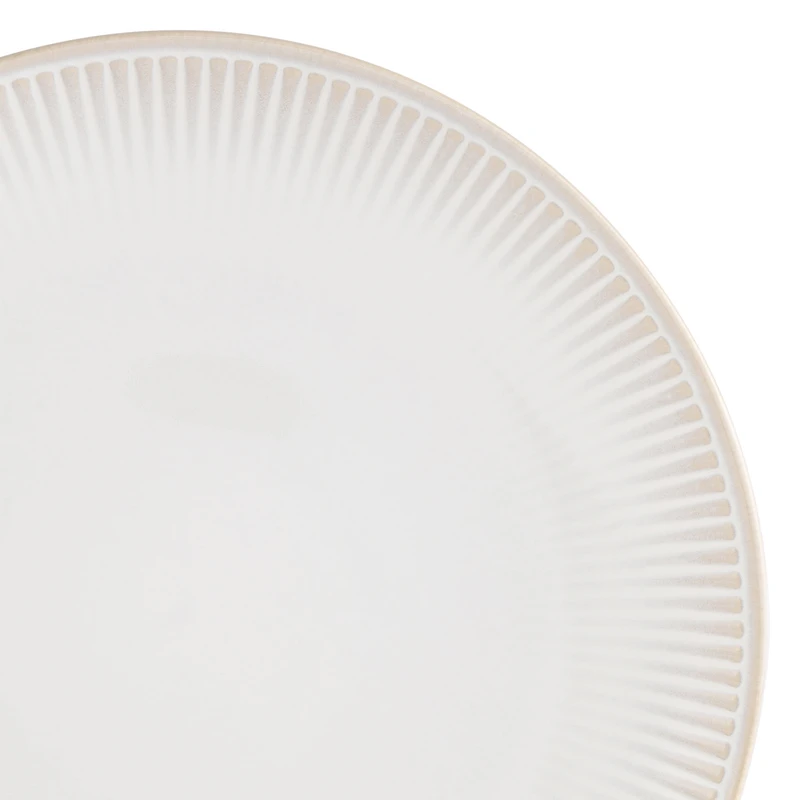 Assiette à dîner en grès crème Sawyer de Better Homes & Gardens