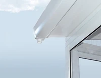 CANOPIA par PALRAM SanRemo Solarium, enceinte de patio et solarium de 10 pi x 18 pi - Blanc